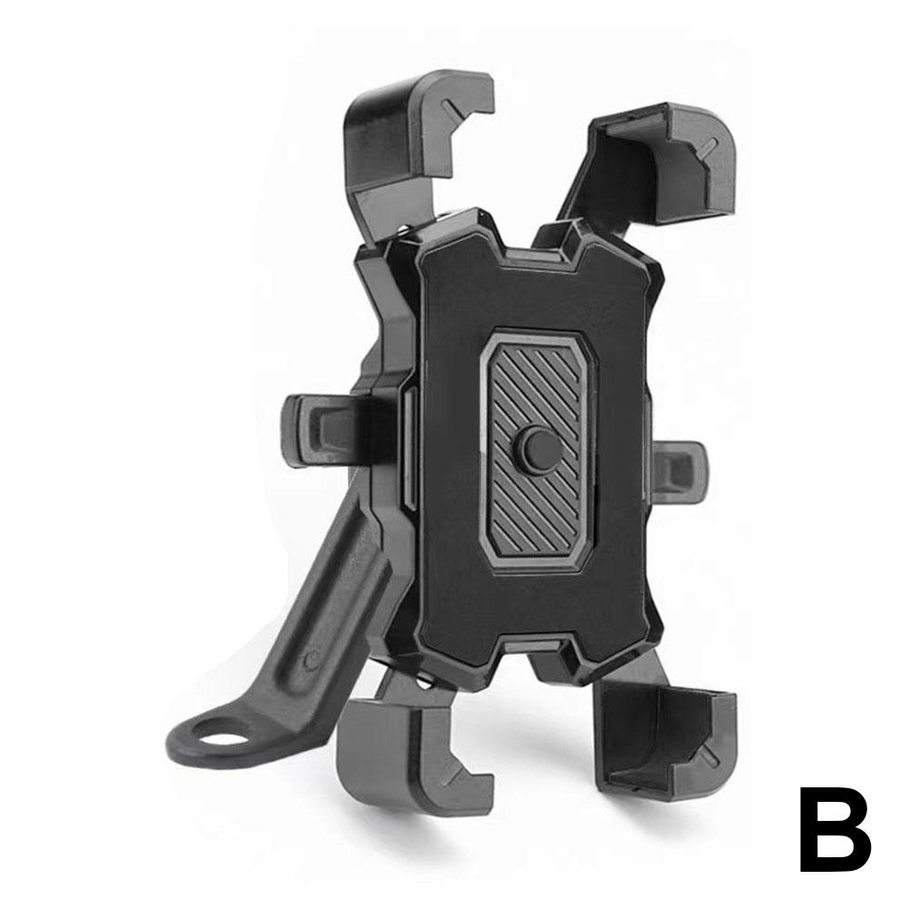 360 Rotation Universal Phone Holder for iPhone Riding MTB Stand Bracket Non-slip Cycling Shockproof Bracket GPS Clip
