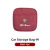 qctfz6 Plaid Self-Adhesive Storage Hanging Bag For Alfa Romeo Giulietta 159 147 156 166 Mito Giulia GT Stelvio Tonale