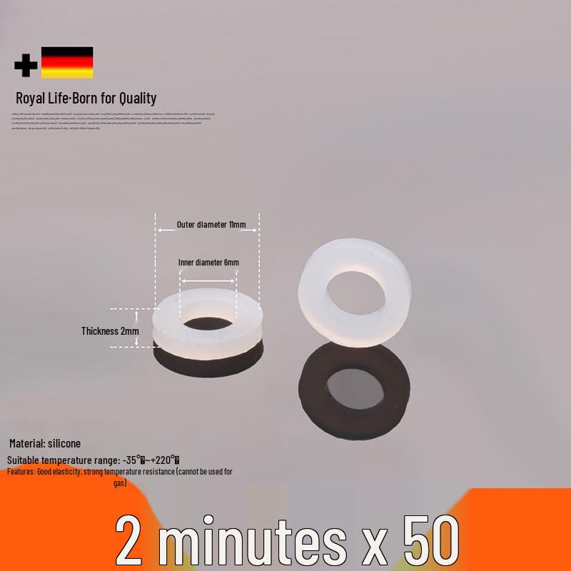 Силиконовая резиновая шайба 1 дюйм для водопроводных труб и счетчиков