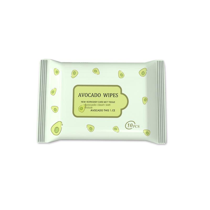Упаковка из 10 влажных салфеток для младенцев — нетканые, маленькие, идеально подходят для ухода за матерями и детьми