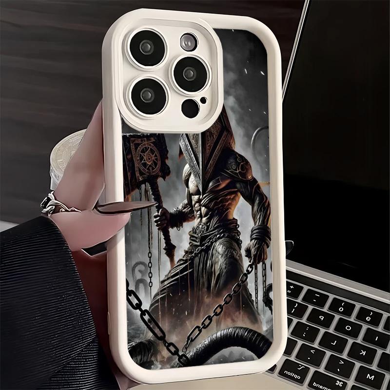 Чехол для телефона iPhone 17 Air 16E 15 16 Pro Max Silent Hill Ужасы Тема Обложка 14 Plus 13 12 Mini Мягкий Силиконовый Fundas
