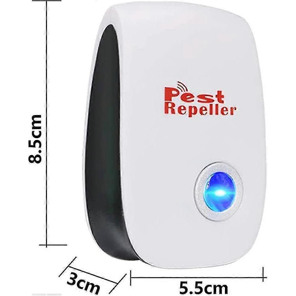 Ultrasonic Insect Rodent Repeller, 6 Pack Ultrasonic Rodent Repeller, Ultrasonic Pest Repeller Tw