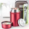 Многофункциональный стакан с вакуумной изоляцией, банка для еды, ложка, термос большой емкости, ланч-бокс из нержавеющей стали, контейнер для еды, колба для супа, детский ланч-бокс