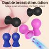 Горячий ! 2 ШТ Зажимы для сосков Вакуумная помпа Присоска Массаж груди Стимуляция клитора Секс-игрушки для женщин Эротические товары Взрослая игра