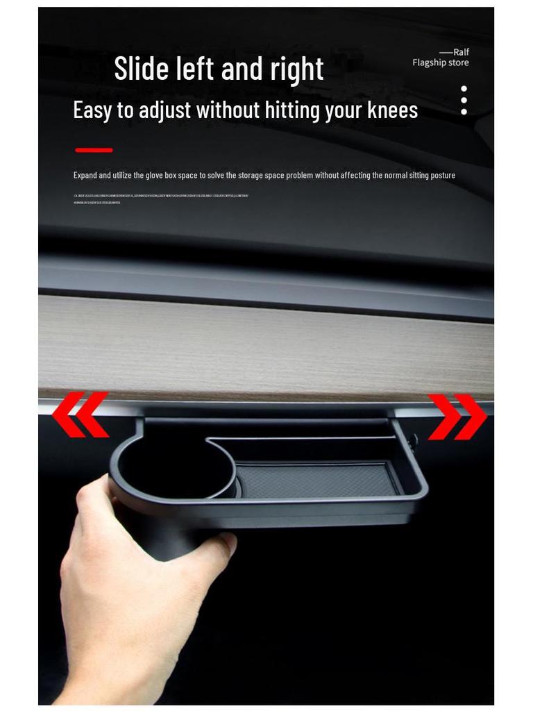 Силиконовый ящик для хранения вещей для подлокотника Tesla Model 3/Y