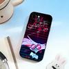 D-Hazbin Hotel Чехол для телефона для iPhone 17, 16, 15, 14, 13, 12, 11 Plus, Pro Max, Другие Мягкий Черный Чехол