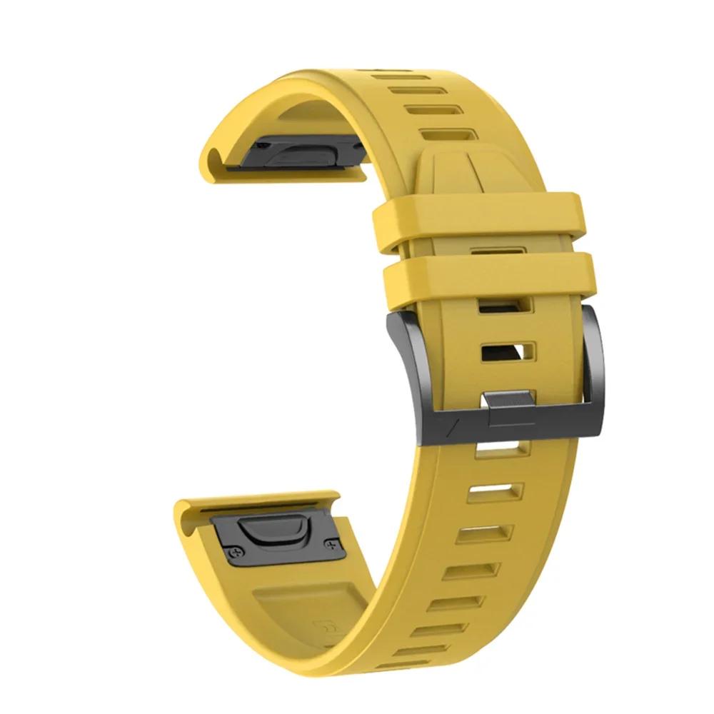 Спортивный силиконовый ремешок для Garmin Fenix E 8 47 мм 51 мм 7 7X браслет для Garmin Enduro 3/Epix Gen Pro QuickFit 22 мм 26 мм ремешок для часов