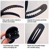 Ponytail Hairpin Hair Claw Headwear Alligator Clips Durable Duckbill Hair Clamps  for Women Girls