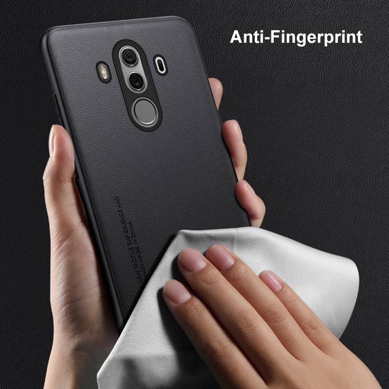 Роскошный чехол из искусственной кожи для Huawei Mate 10 Pro 10Pro, задняя крышка, силиконовый чехол для телефона с полной защитой для Huawei Mate 9 Mate9