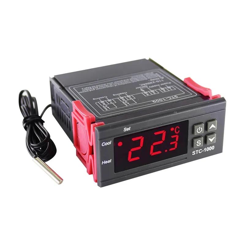 STC-1000 STC-3028 12V 24V 220V Цифровой Термостат Термометр Гигрометр Контроллер Регулятор Температуры и Влажности