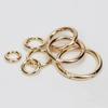 Chain Keyring Round Handbags Ring Buckle Zinc Zinc Zinc Alloy Snap Hooks O-Ring Buckle Snap Clasp Spring Gate