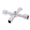 4 Way Utility Key For Electric Water Gas Meter Box Cupboard Cabinet Opening Key