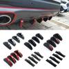 New 4PCS New Fashion Arrival Universal Car Rear Bumper Diffuser Car Back Bumper Spoiler Splitter Car-Styling Car Accessories