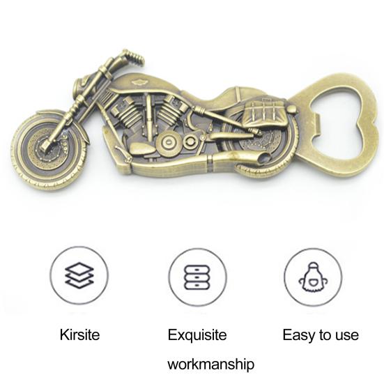 Креативная имитация ретро мотоциклетная открывалка для бутылок из цинкового сплава открывалка для пива на день рождения, Рождественский фестиваль, подарок