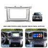 Для TOYOTA LAND CRUISER 100 2002-2007 для LEXUS LX-470 2003-2007 АВТО КОНДИЦИОНЕР 10.1 ДЮЙМА Автомобильная Рамка Панели Приборов Декоративная Панель Крепление Автомобильные Аксессуары для Интерьера