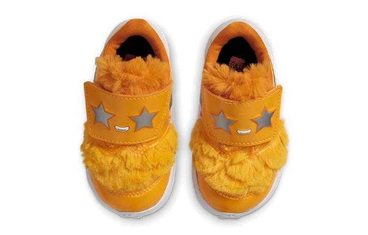 Nike Star Runner 2 Lil Нескользящая Амортизация Устойчивая к истиранию Низкие Детские Кроссовки Серебристо-Желтые DC4405-700