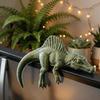 Sleeping T-Rex Monitor Topper 3D Printed Lazy Dinosaur Figurine Desk Shelf Decor Cute Dino Ornament Gift