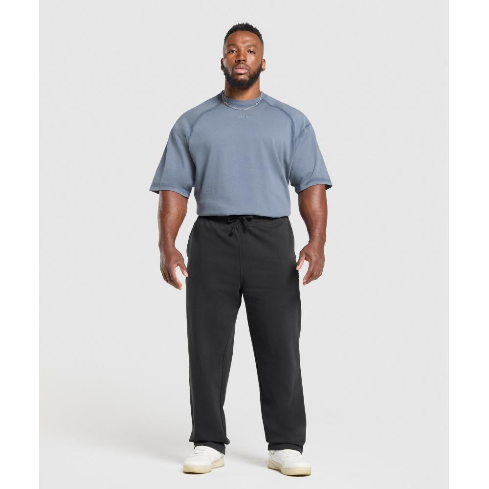 Gymshark Футболка HeavyweighT Iron Blue A2b9p ucTm