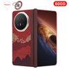 Для Honor Magic V6 Чехол из углеродного волокна 600D Ткань из кевларового волокна Арамидное волокно Ультратонкий Жесткий чехол Магнитный Черный Тонкий Легкий Красный Премиум