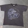 1990s Native American Wolf Bear Dreamcatcher Graphic Tee | Medium