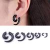 1 шт., унисекс, спиральные беруши, носилки, туннельные датчики для пирсинга, ювелирные изделия, подарок