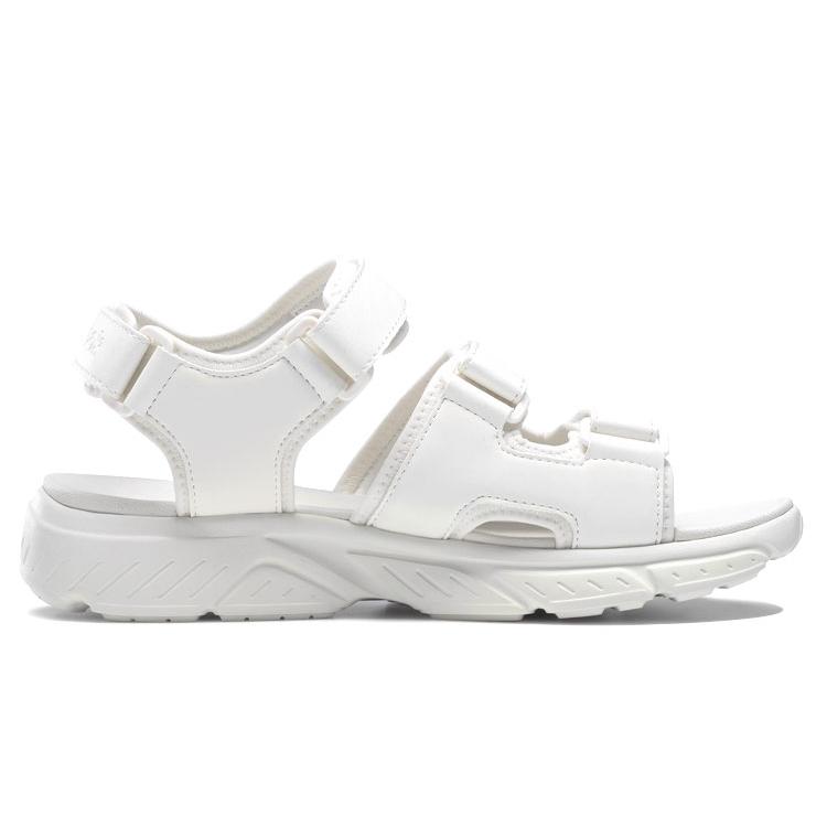 Reebok Сандалии Hyperium на липучке с открытым носком на плоской подошве Спортивные белые сандалии GX7848