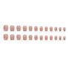 Blush Nail Art Fireworks Wearing Nail Removable Star Nail Film Short Ballet Nail Art Patch Small Short Ladder Nail Film
