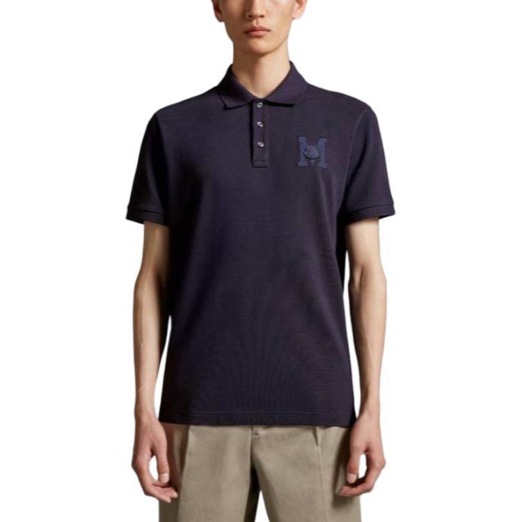 Moncler Polo Shirt Men's Dark Blue J10918A0000889A1677X