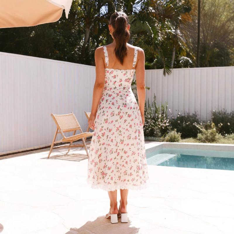 Women's Beach Holiday Long Dress Slip Dress