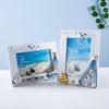 6inch Photo Frames Beach Natural Style Bedroom Sailboat, Sea Shell, Seabird Wooded Frames