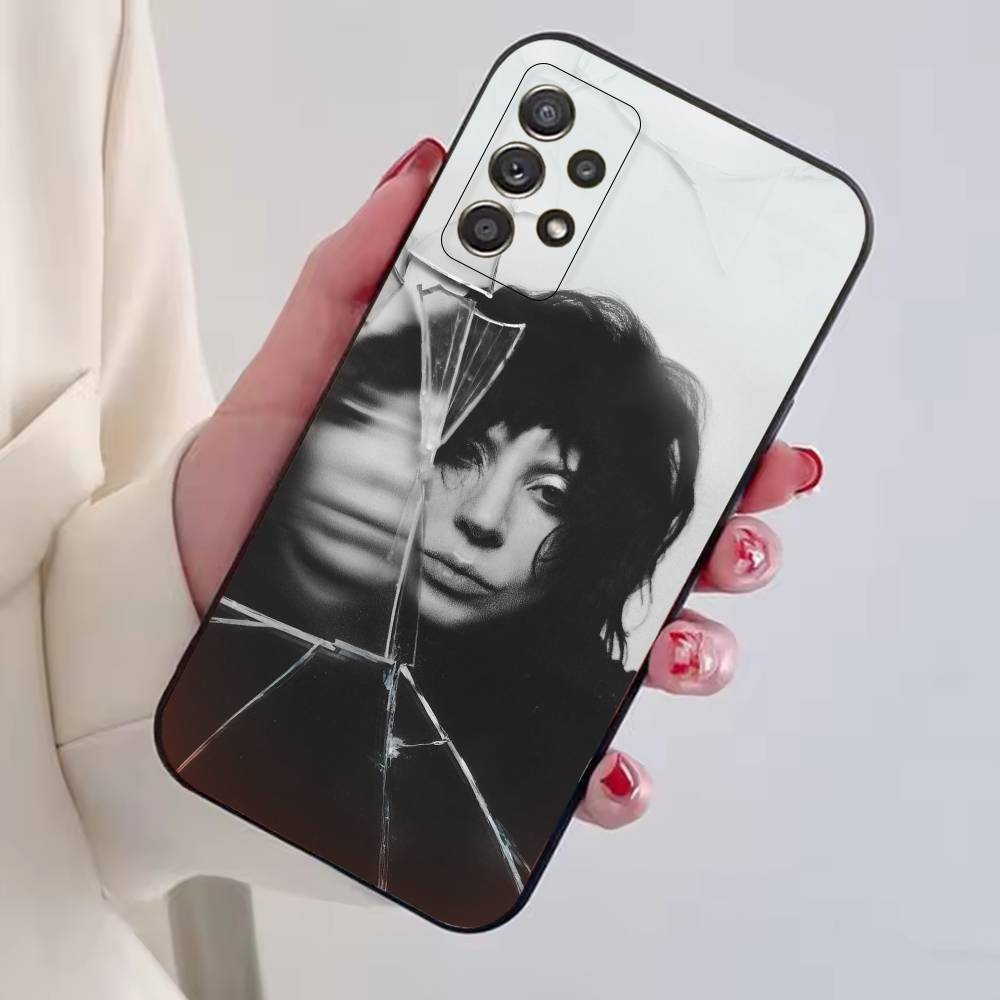 Чехол для телефона S-Singer L-Lady Gaga Для Samsung S25,S24,S21,S22,S23,S30,Ultra,S20,Plus,Fe,Lite,Note,10, Черный Чехол