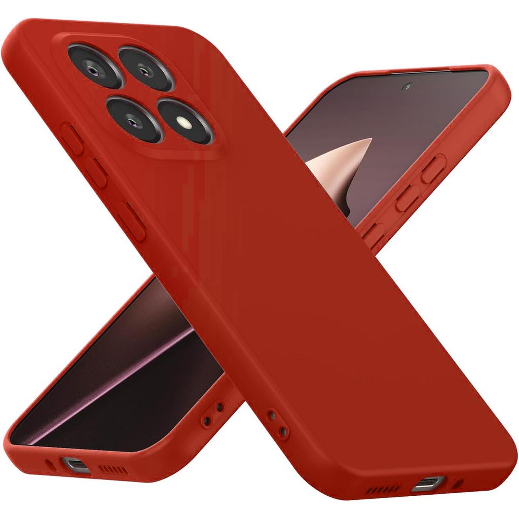 Мягкий жидкий силиконовый чехол для телефона для Xiaomi 15T / 15T Pro Противоударный чехол