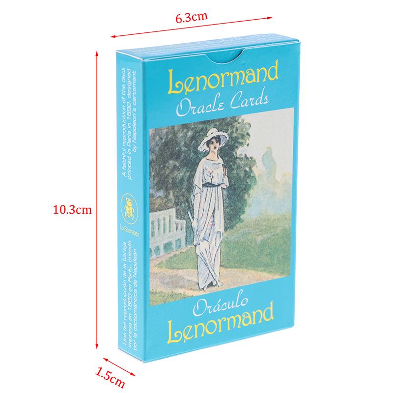 36 штук игра Таро Колода, карты Ленорман и Оракул английская доска