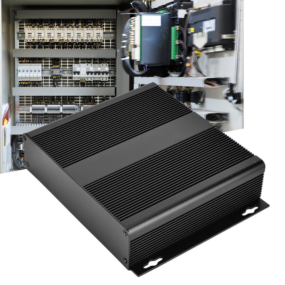 Электронный корпус из алюминиевого сплава Проектный бокс Защитный корпус для печатной платы 48 x 204 x 160 мм