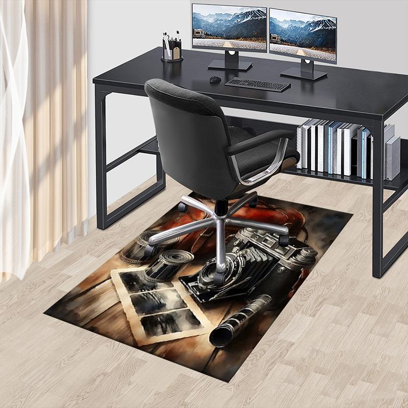1PC Camera Film Extra Large Non-Slip Floor carpet, Office, family, bedroom, Studio - Large Area Rug Indoor Rugs, Vibrant Colors-A235