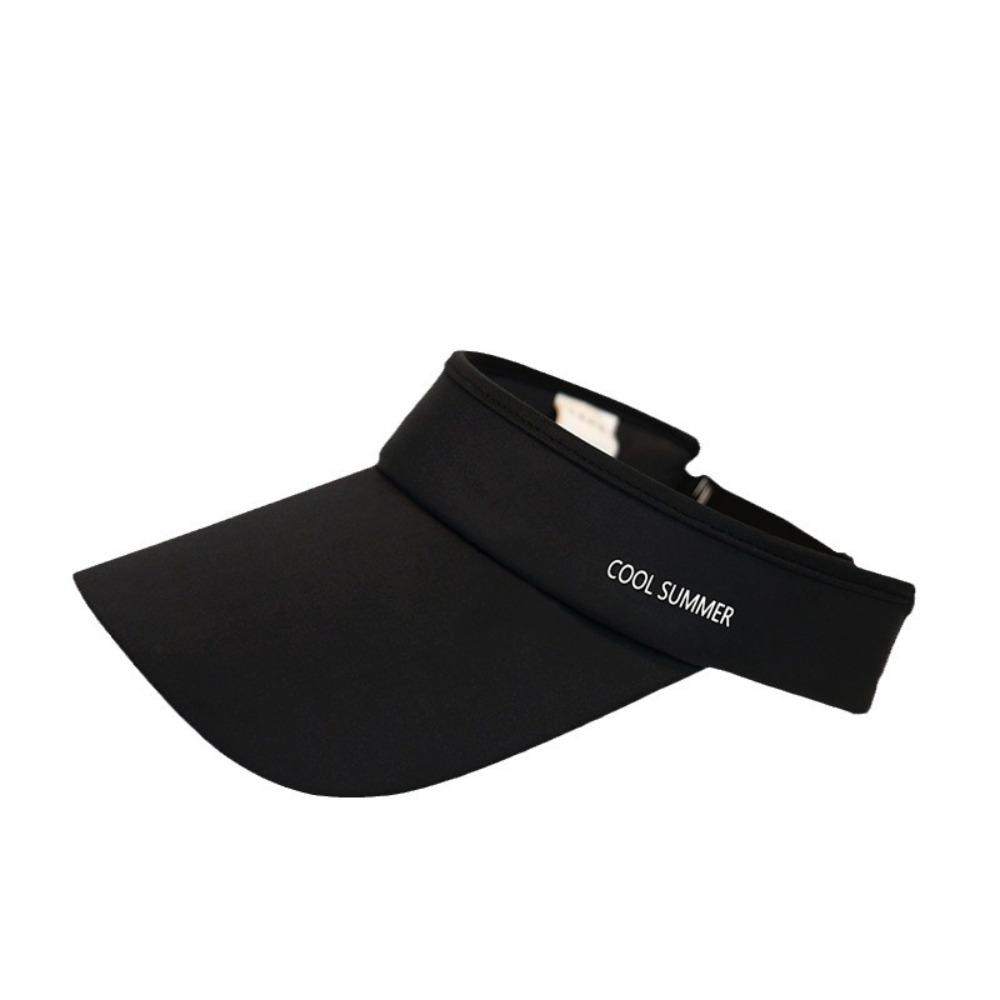 UV Protection Summer Sports Sun Hat Adjustable Empty Top Hat Fashion Sunscreen Visor Cap Girl