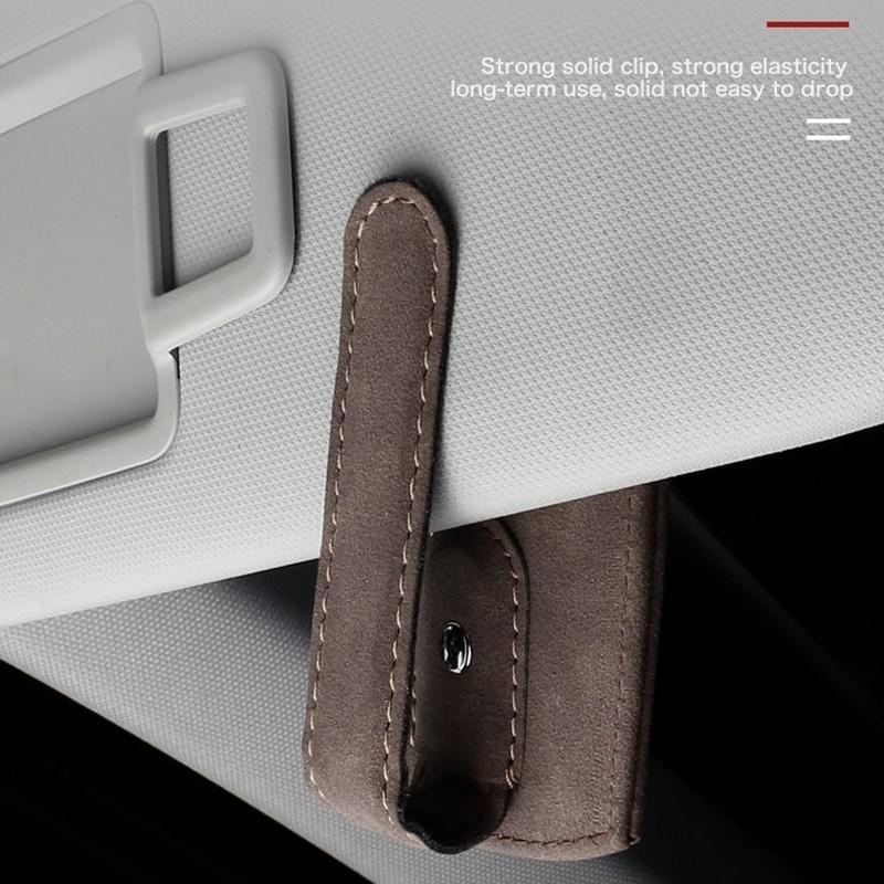 Multifunctional Pu Leather Car Sun Visor Glasses Holder Clip For Lexus F SPORT LBX NX RX 350h 450h ES UX 300e GS GX IS LS LX CT
