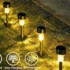 Solar Outdoor Lights Garden Lamp Solar Powered Waterproof Landscape Path Outdoor For Yard Backyard Lawn Patio Decorative