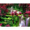 5D DIY Diamond Painting"waterfall"Diamond Embroidery Cross Stitch Rhinestone Mosaic Painting