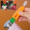 360° Rotatable Bottle Gap Cleaner Brush Bottle Cup Holder Cleaner  Baby Bottle Cleaning