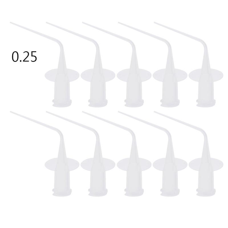 10 шт. Стоматологический шприц Одноразовый наконечник для доставки Ирригационные наконечники для эндодонтии Иглы-бабочки 0,25/0,35 мм Игла для корневого канала Прозрачный