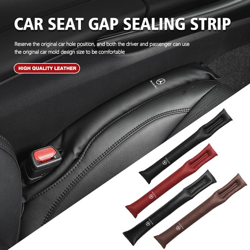 XKJ1 Car Seat Gap Filler Side Seam Plug Leak-proof Sealing Strip For Mercedes Benz AMG A C E S G Class W201 W210 W108 W204 W205 W203