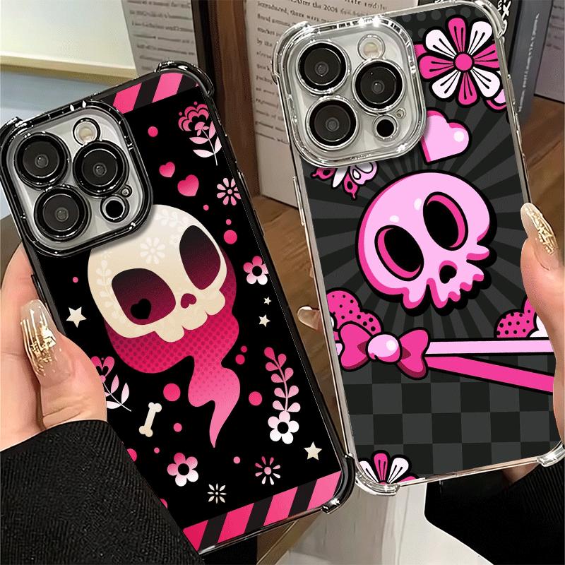 Милый и дерзкий мультяшный скелет, мягкий чехол для телефона для Xiaomi Poco X7 X8 Pro Max X6 X5 X3 F8 Ultra F7 M8 M7 M5S Redmi 15C 15A 15 14