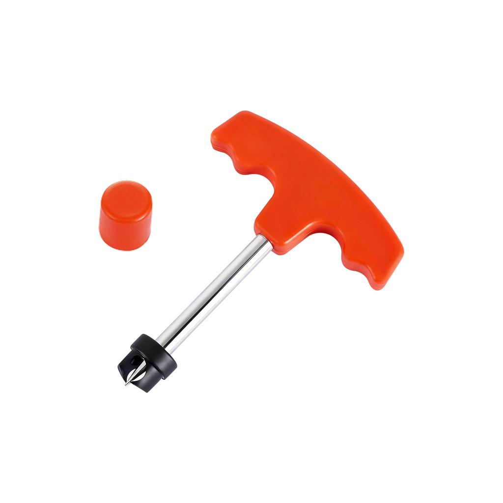 15/16/20/32mm Manual Pipe Hole Puncher T-Handle Irrigation Tube Drilling Tool for PE PVC Hard Pipe Garden Drip System Hole tool