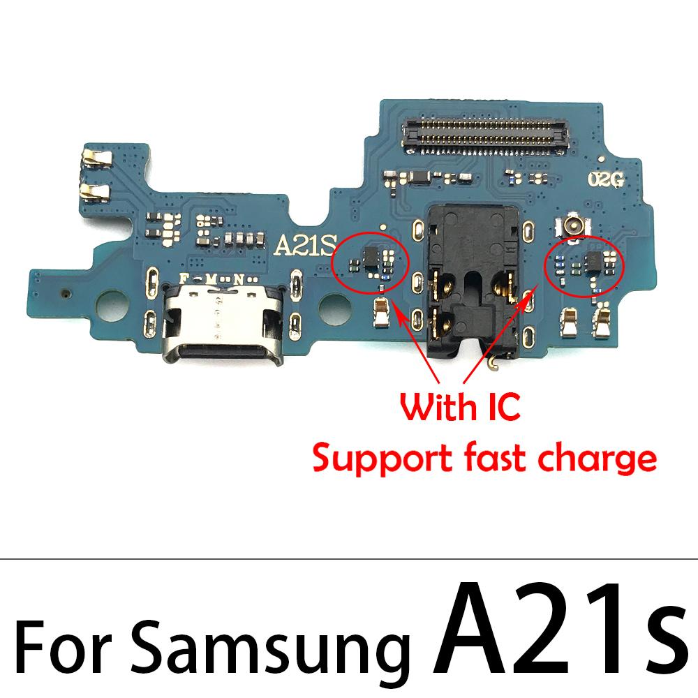 USB Charging Dock Board For Samsung A06 A02 A12 A03S A01 A03 Core A11 A71 A51 Charger Port Connector Flex Cable Repair Parts
