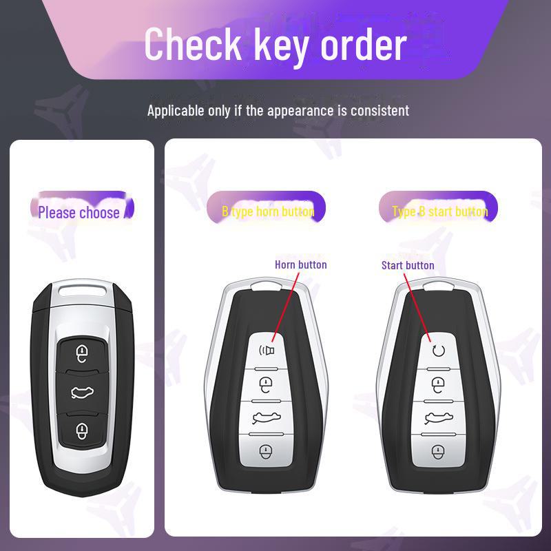 Чехол для ключа Geely: Совместим с моделями Xingrui, GS, Vision X6/X3, Xingyue, Icon, Binyue, Boyue, Dihao Cool и Binrui.