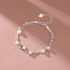 925 Sterling Silver Beautiful Stars Bracelets for Women Korean Fashion Designer Party Wedding Jewelry Holiday