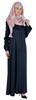 Bimba Islamic Clothes For Women Long Dress With Printed Hijab Scarf Rayon Abaya Maxi Front Button Muslim