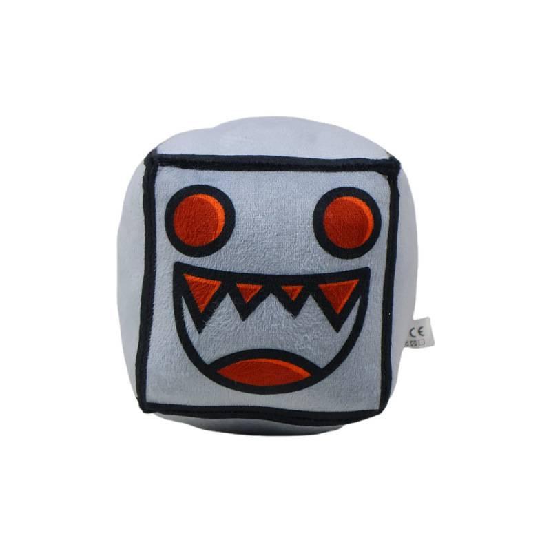 Geometry Game Dash Character Plush Cushion Stuffed Toy Expression Gift Block