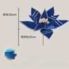 New simulated Christmas flower Christmas tree cuttings flannel big flower Christmas supplies DIY accessories Christmas tree dress up